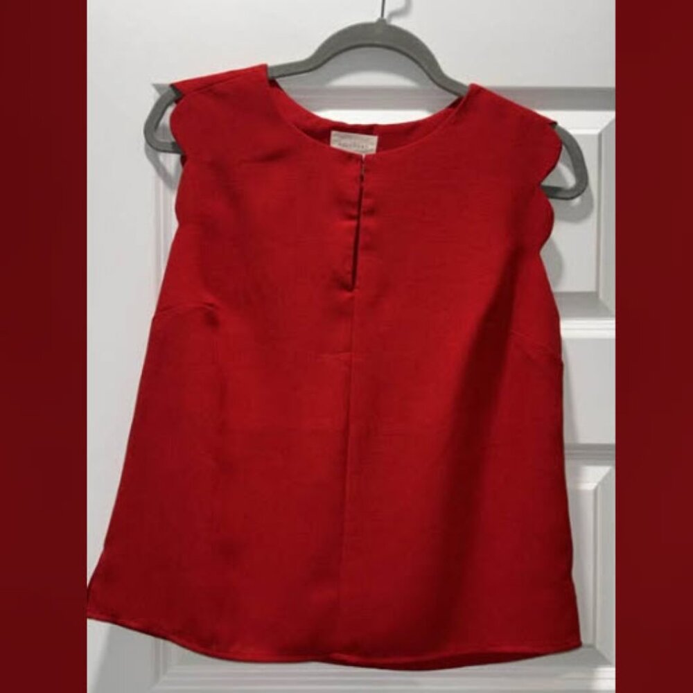 Melloday Scalloped Tank Top